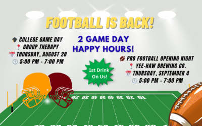 Football Kickoff Happy Hours Greenville SC – First Drink Free!