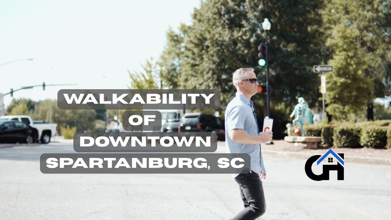 is downtown spartanburg south carolina walkable