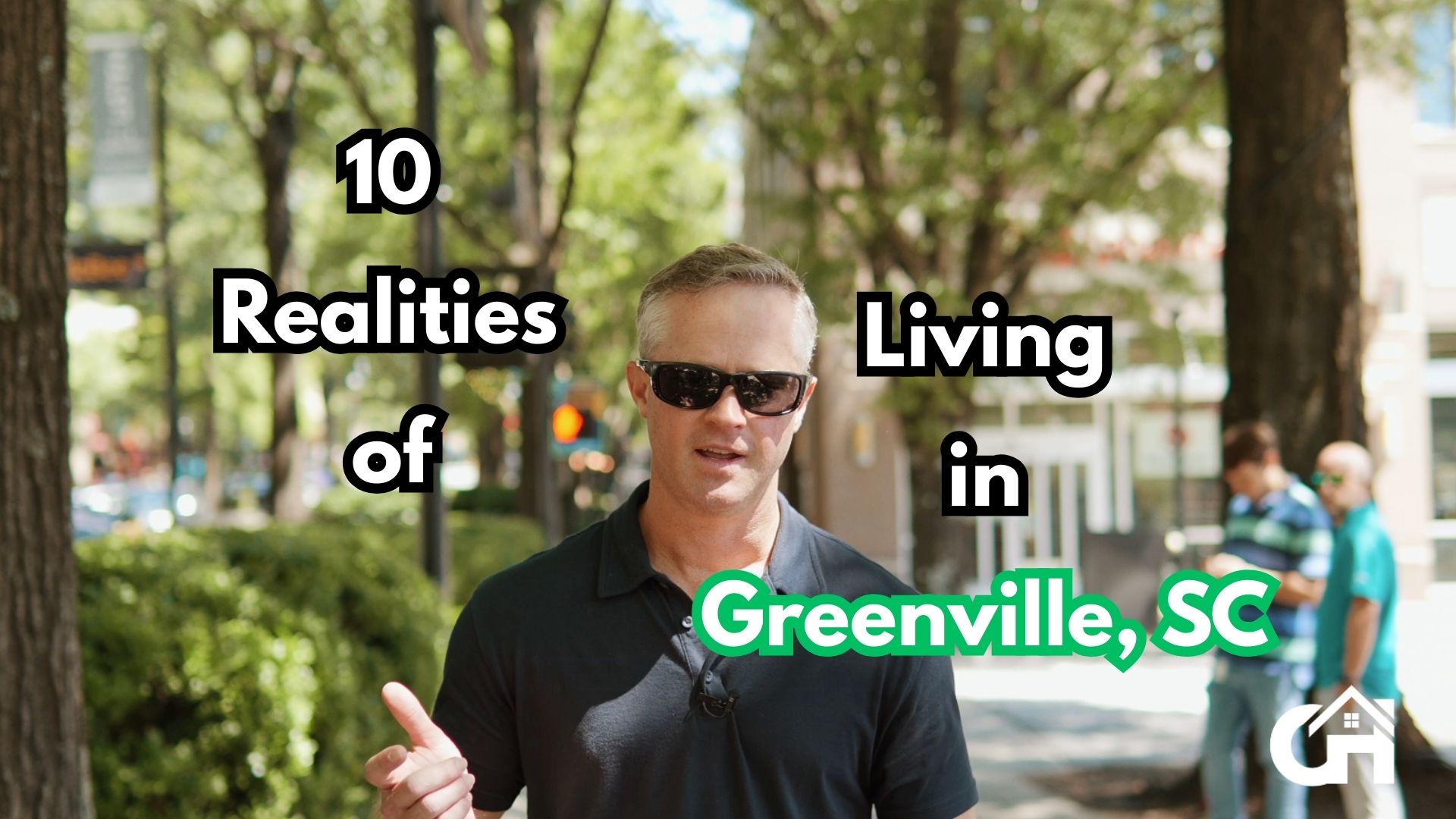 Downtown Greenville SC with people enjoying Main Street dining and events, representing the lifestyle and growth of the city
