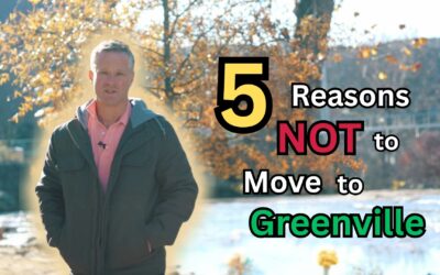 Reasons Not to Move to Greenville SC