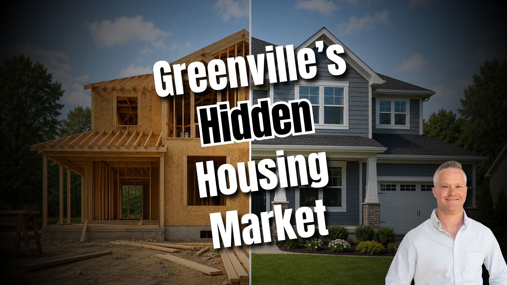 Greenville SC Real Estate Market: Why Some Homes Sell Faster Greenville SC real estate market showing updated and dated homes competing for buyers
